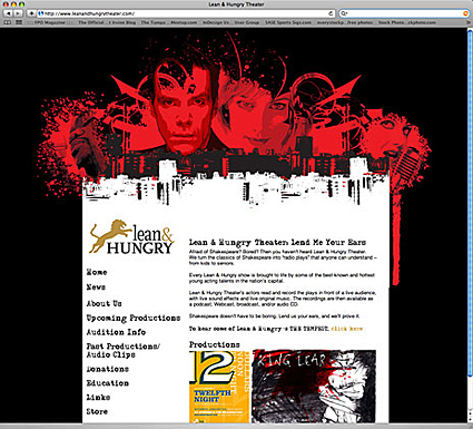 lean and hungry theater